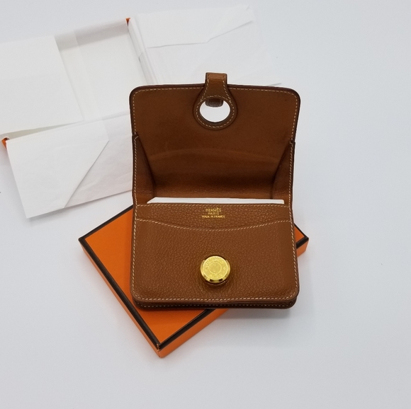 Hermes Mini Dogon Card Wallet - Picture 4 of 8